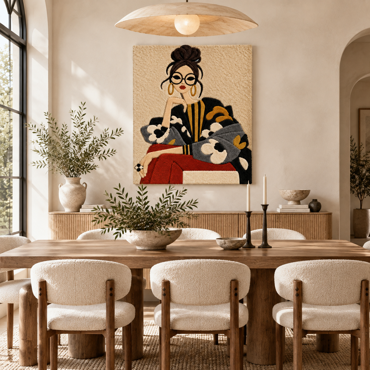 A Quiet Fashion Moment — room setting 1
