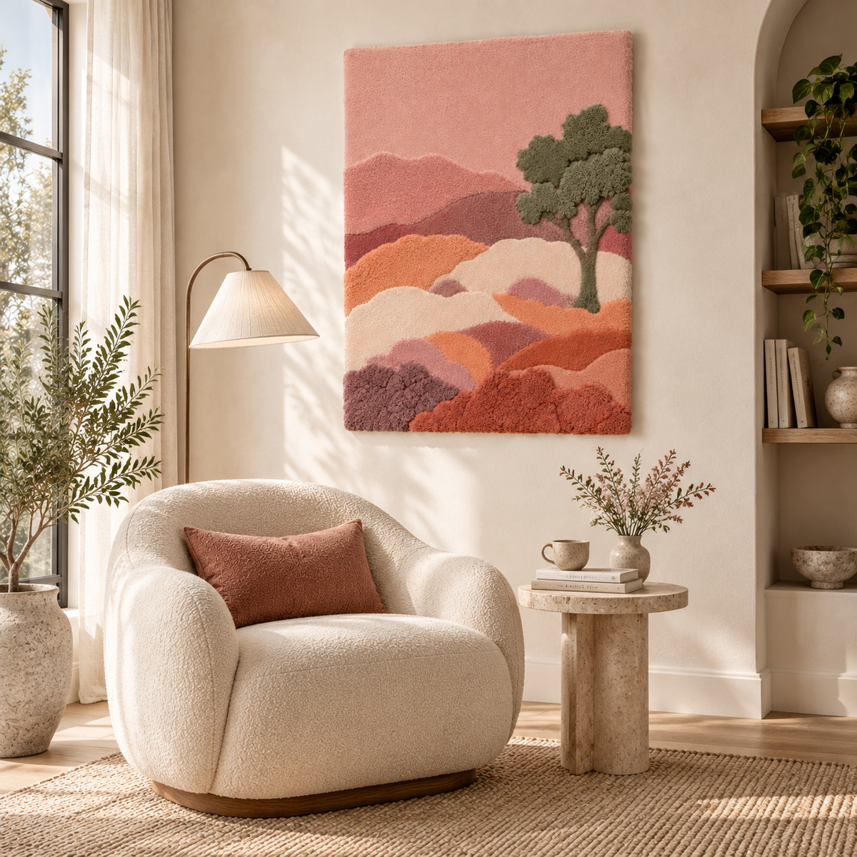 A Quiet Tree at Dusk — room setting 1