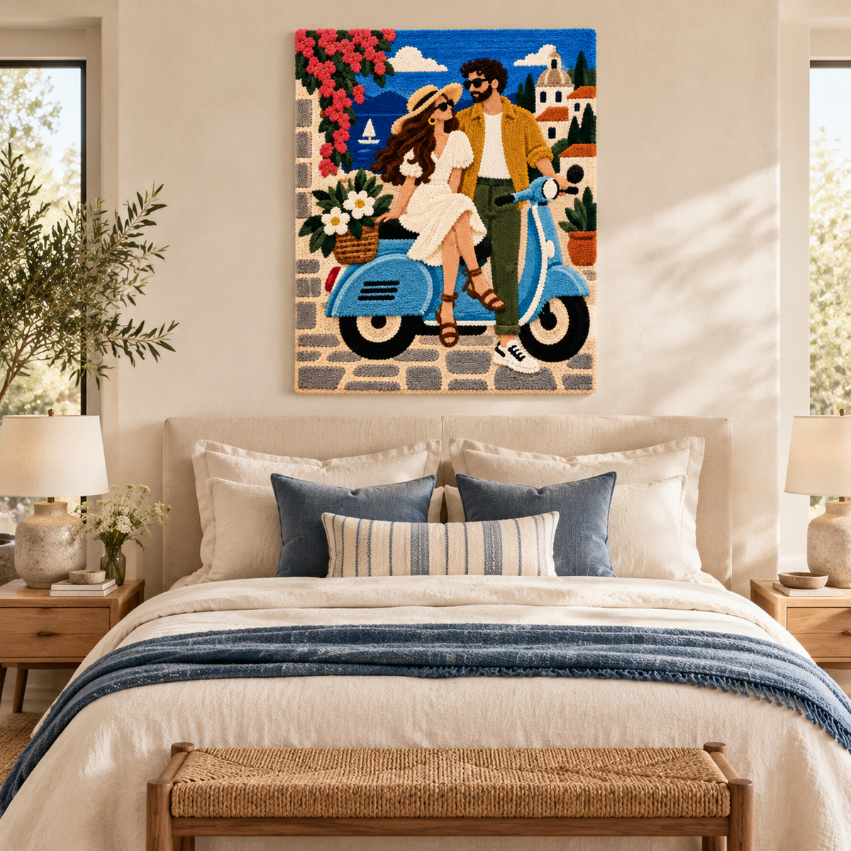 A Seaside Ride — room setting 2