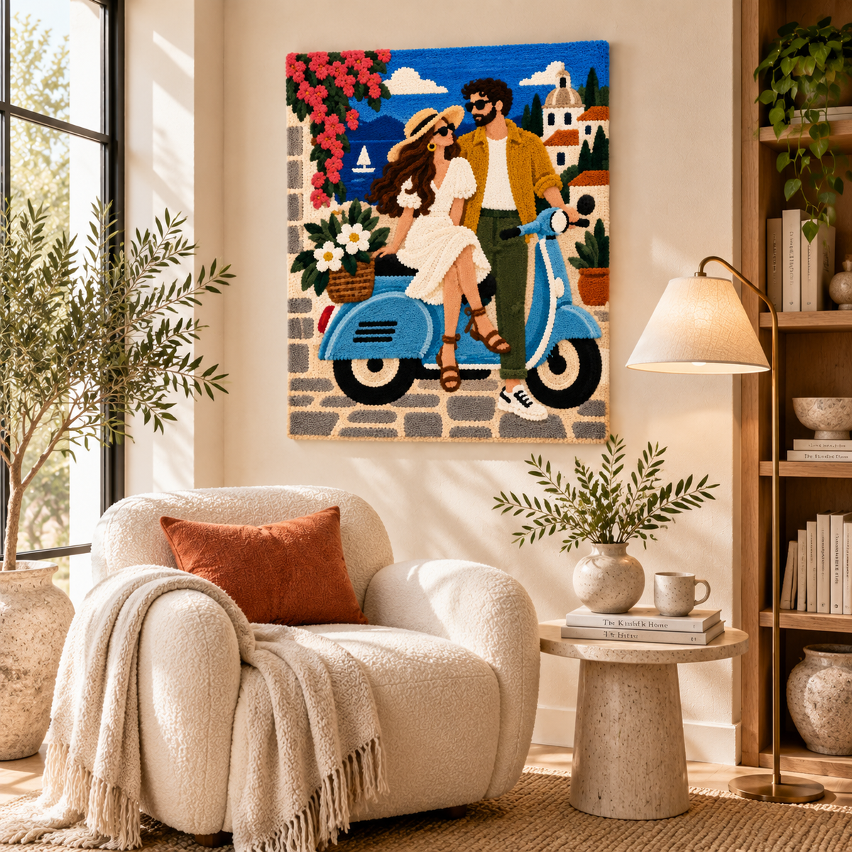 A Seaside Ride — room setting 3