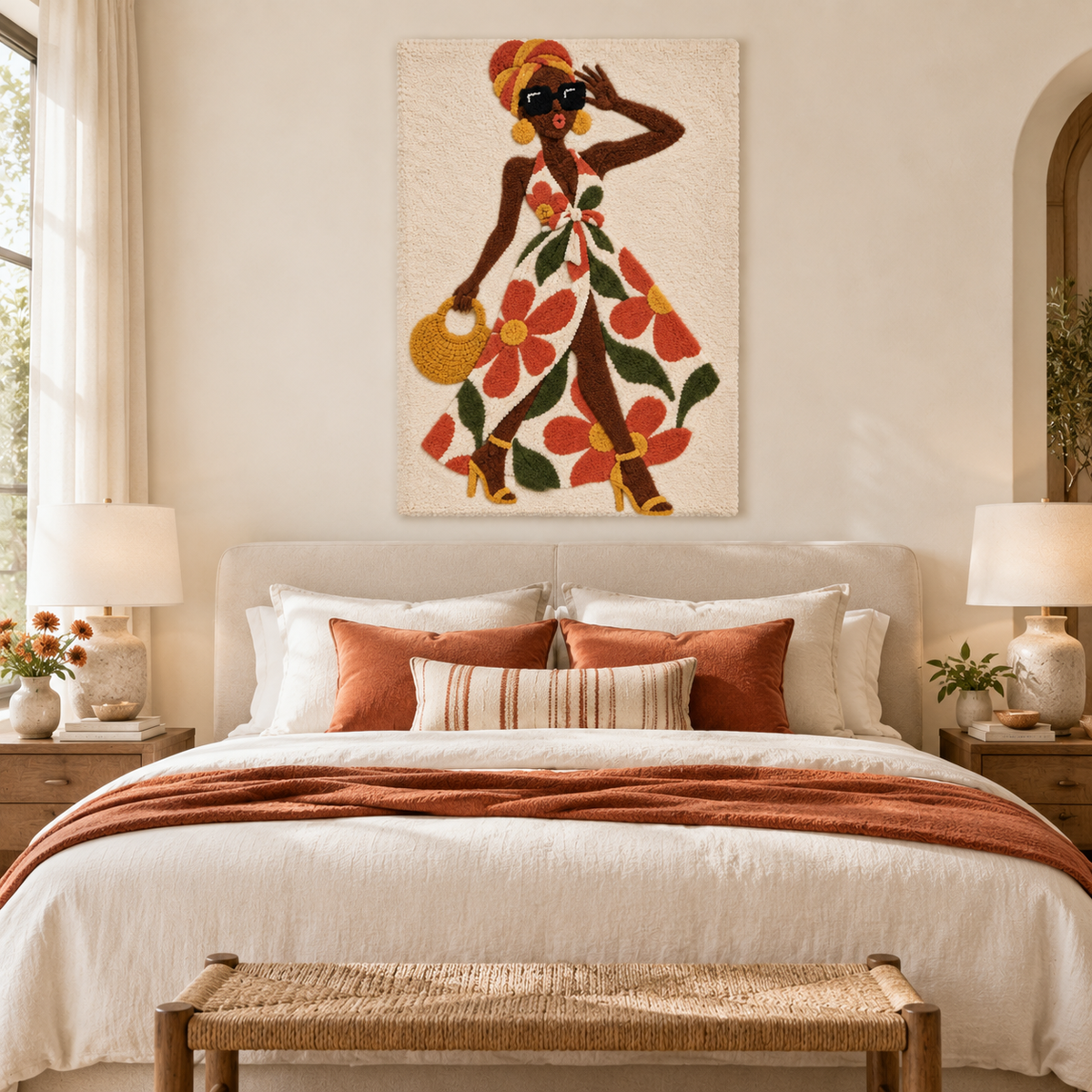 A Walk in Wildflowers — room setting 1
