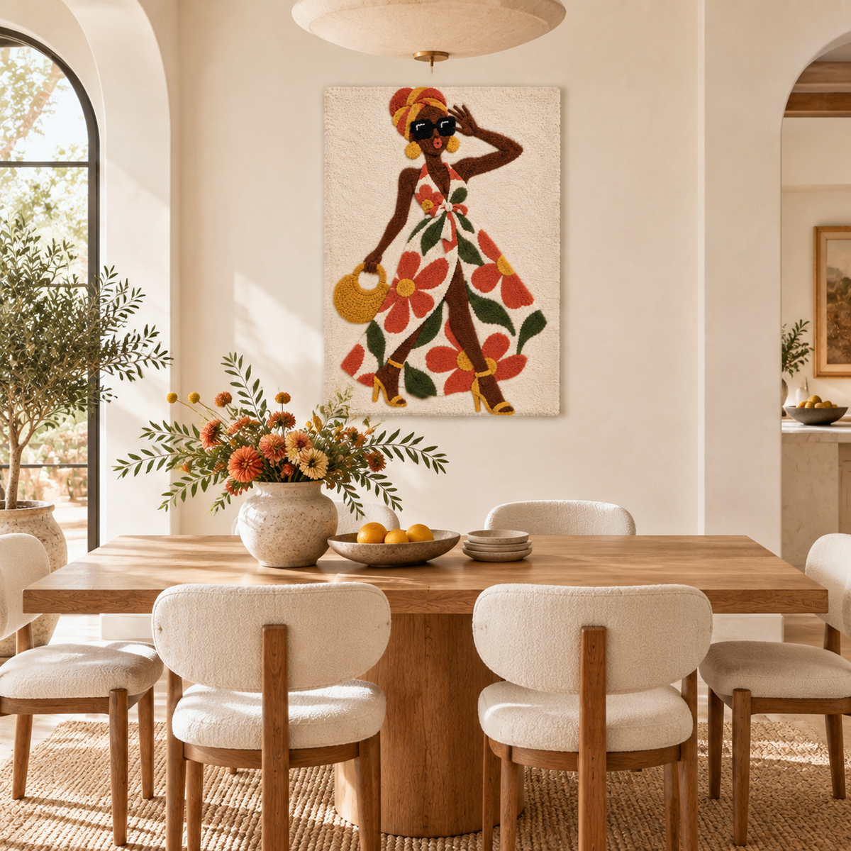A Walk in Wildflowers — room setting 2