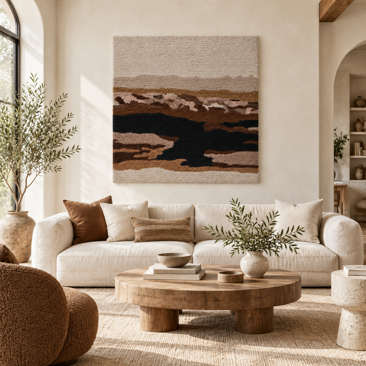 Across the Walnut Badlands — front-facing room scene