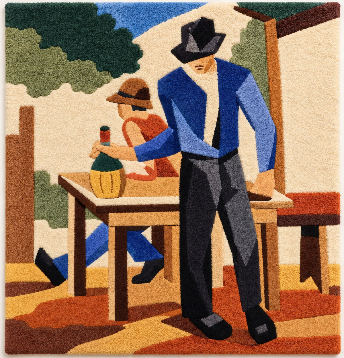 Farmers at Table after Alberto Magnelli — additional product view