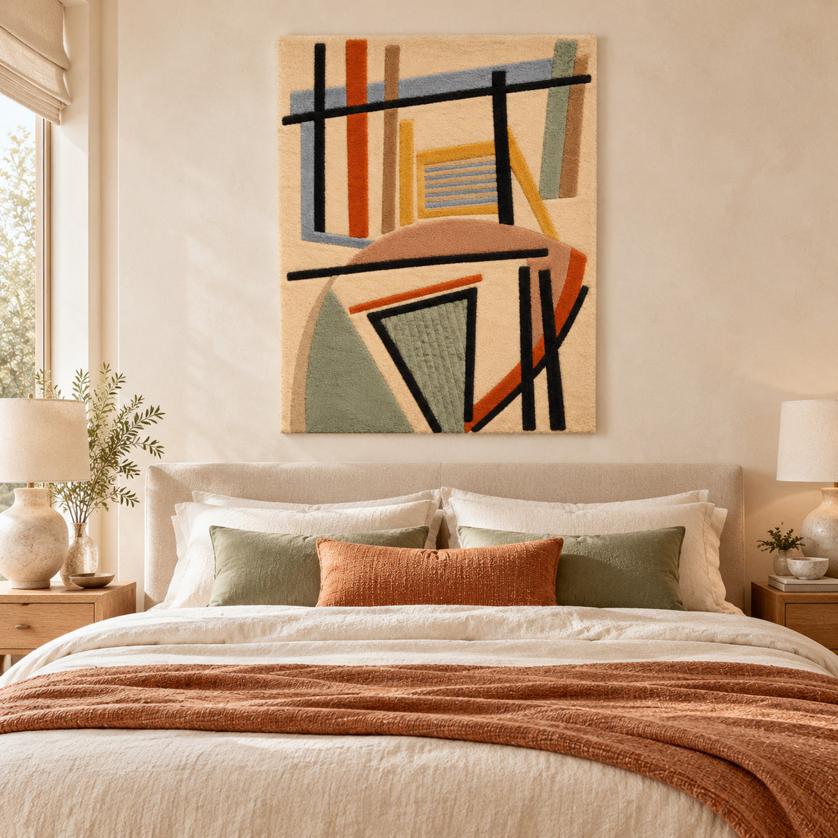 Untitled (1963) after Alberto Magnelli — room setting