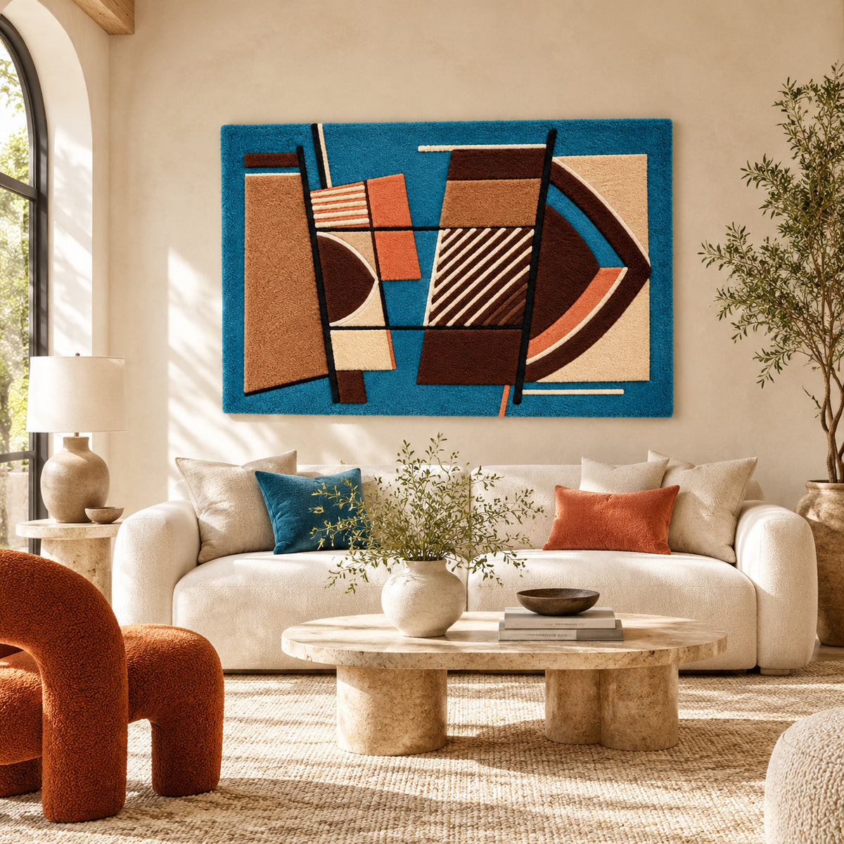 Untitled (Undated) after Alberto Magnelli — room setting