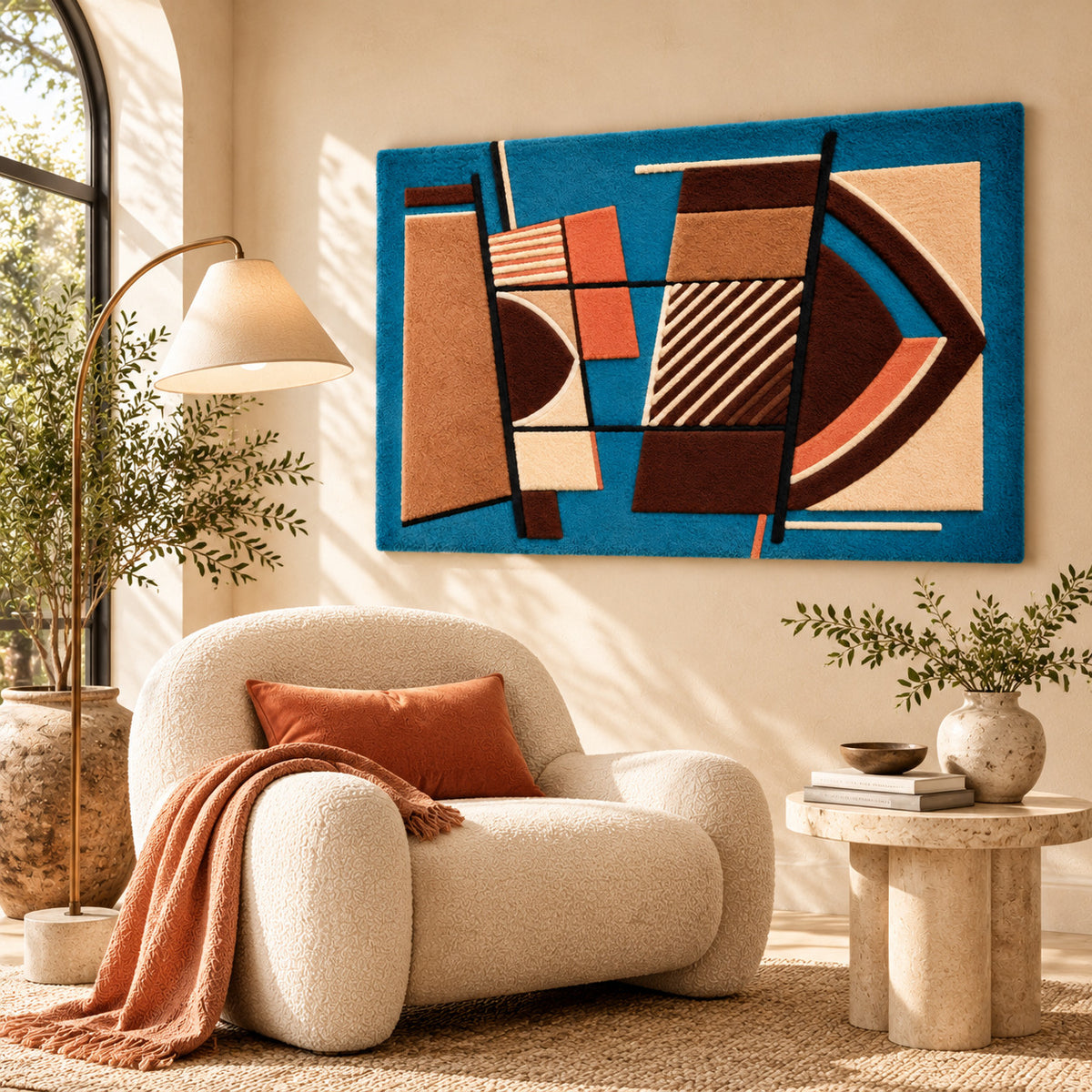 Untitled (Undated) after Alberto Magnelli — room setting
