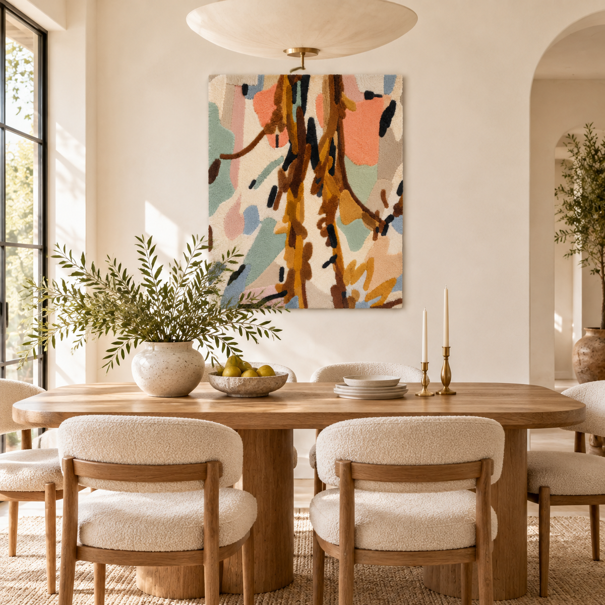 Amber Branch Gestures — room setting 1