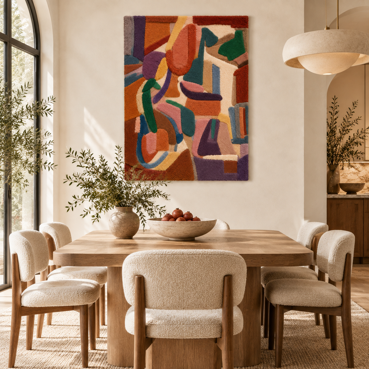 Amber Loop Composition — room setting 1
