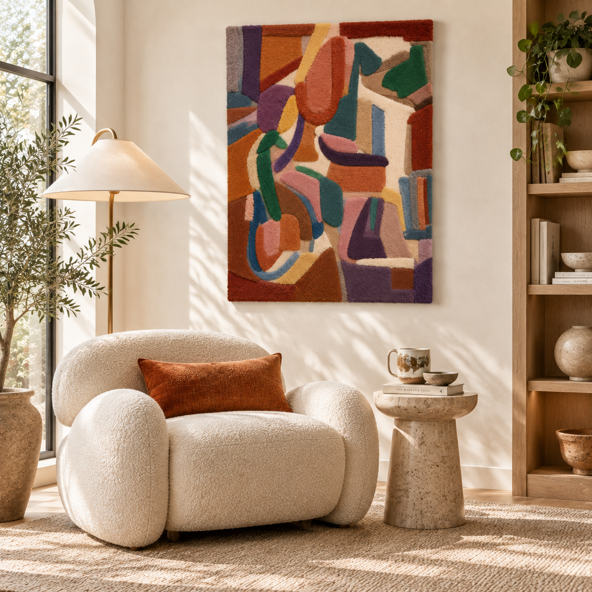 Amber Loop Composition — room setting 2