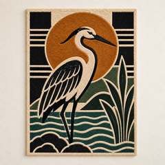 Amber Marsh Heron
