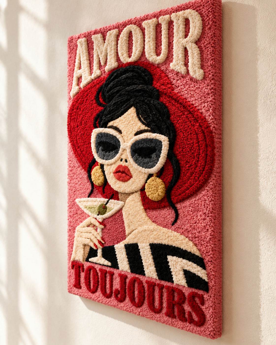 Amour Aperitif — angled relief view