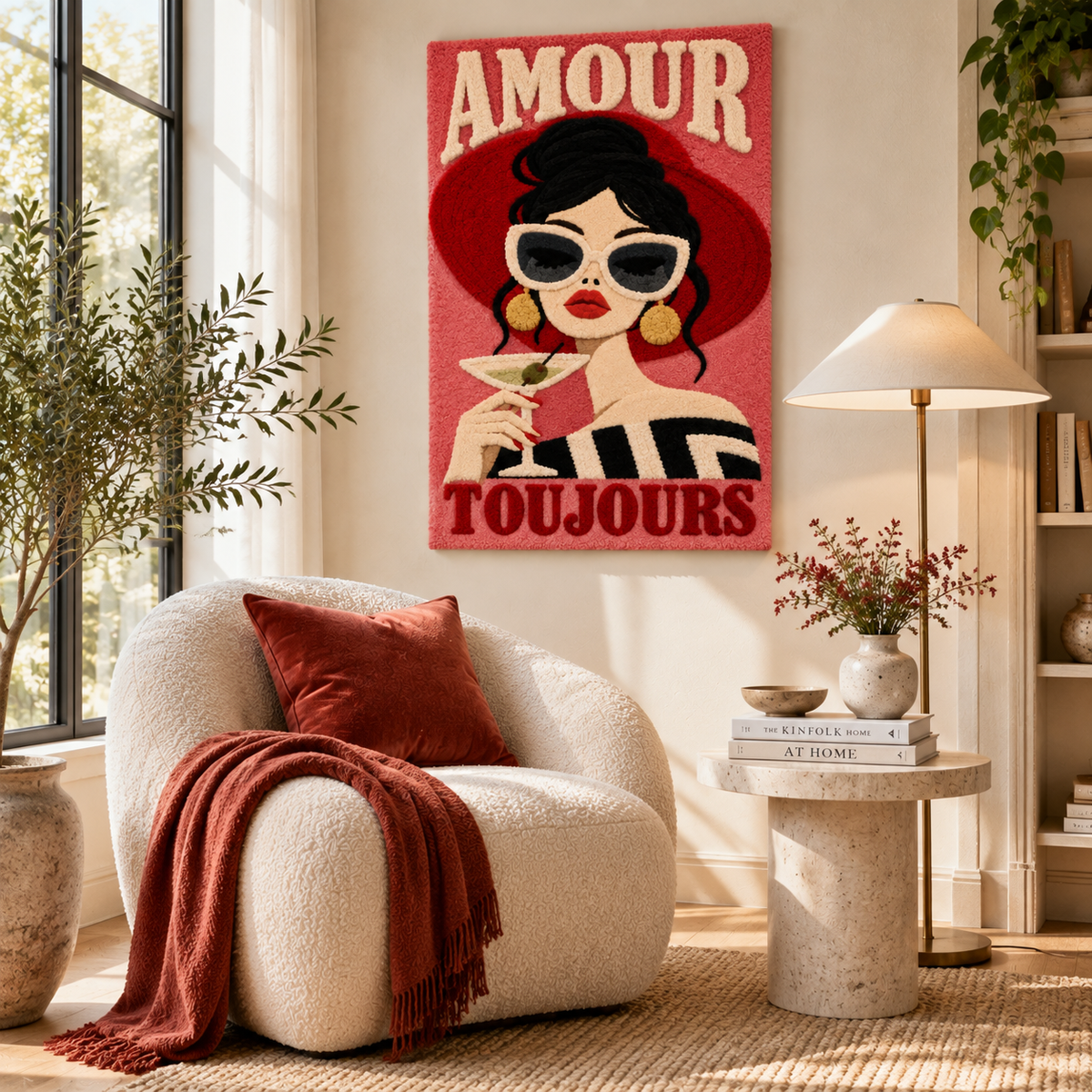 Amour Aperitif — room setting 2