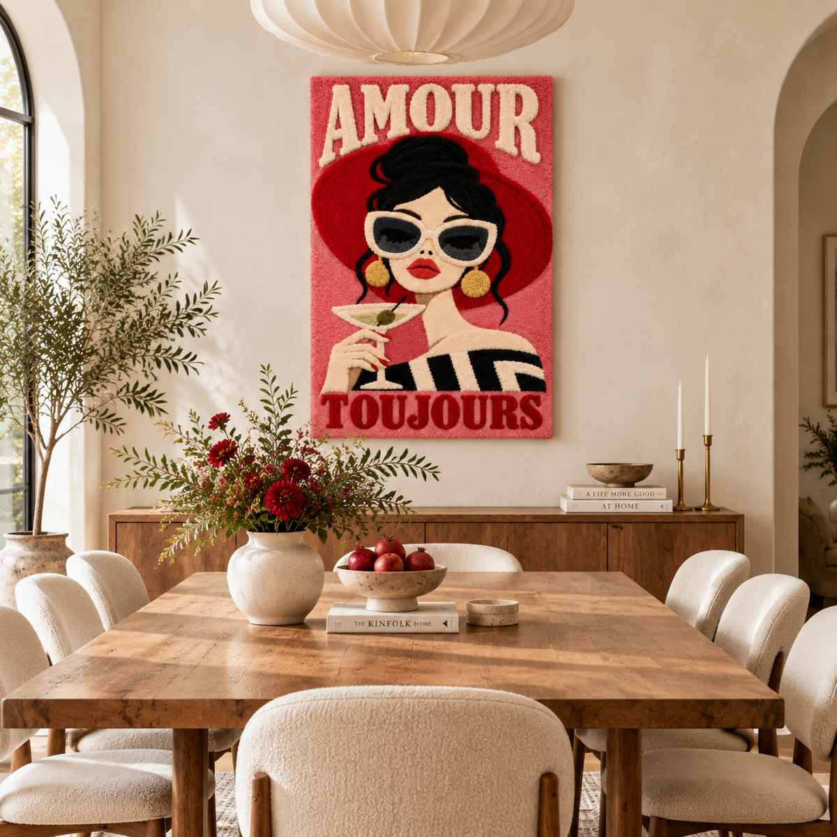Amour Aperitif — room setting 3