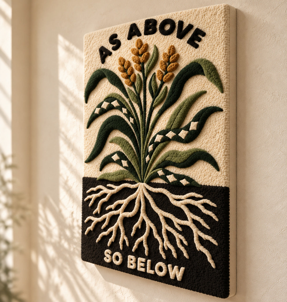 As Above So Below by Amy Lizzi — angled relief view