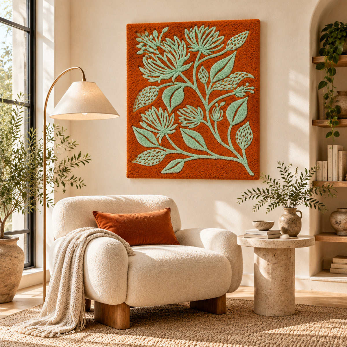 Autumnal Arrangement by Amy Lizzi — room setting