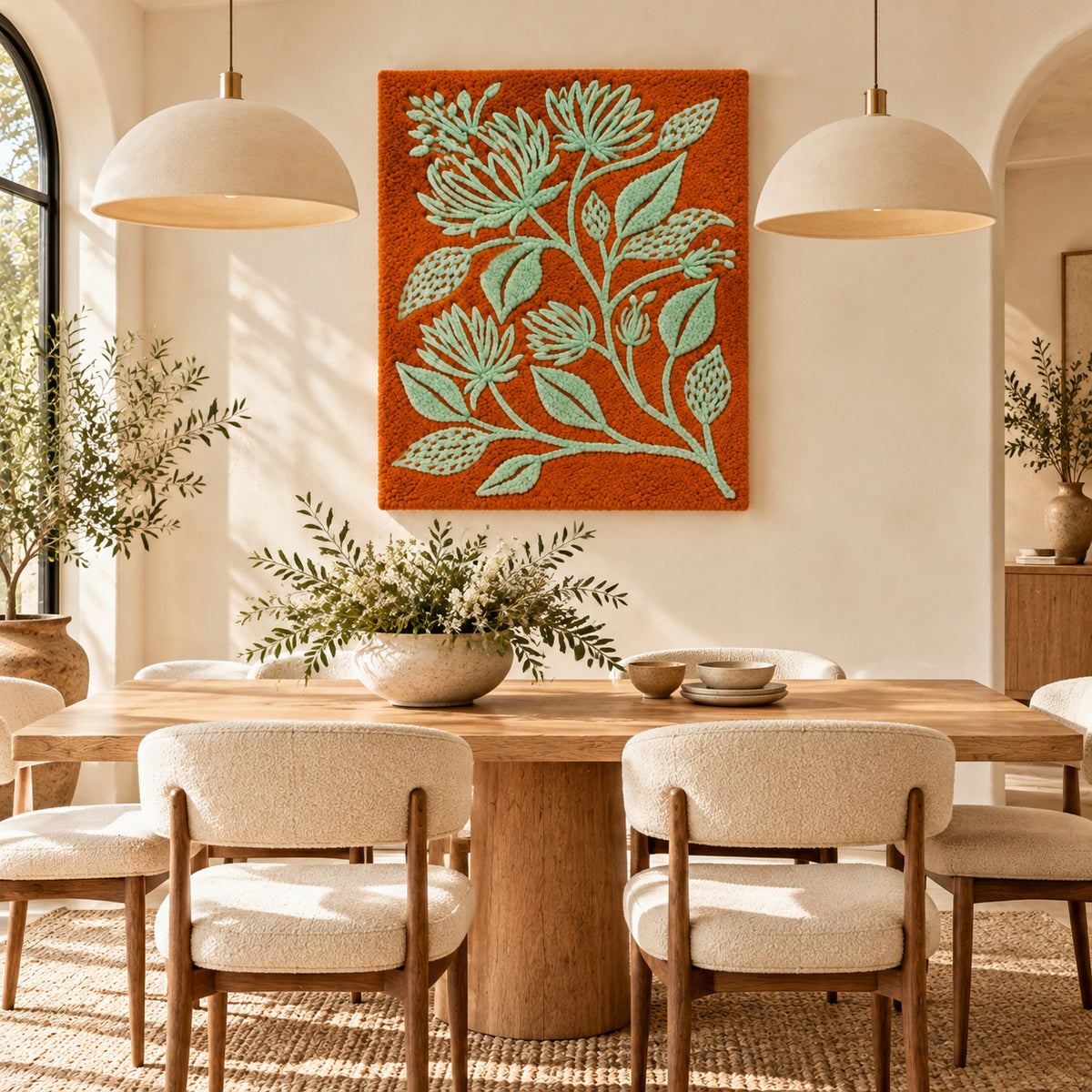 Autumnal Arrangement by Amy Lizzi — room setting