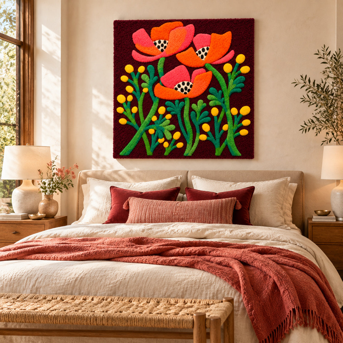 California Poppies by Amy Lizzi — room setting