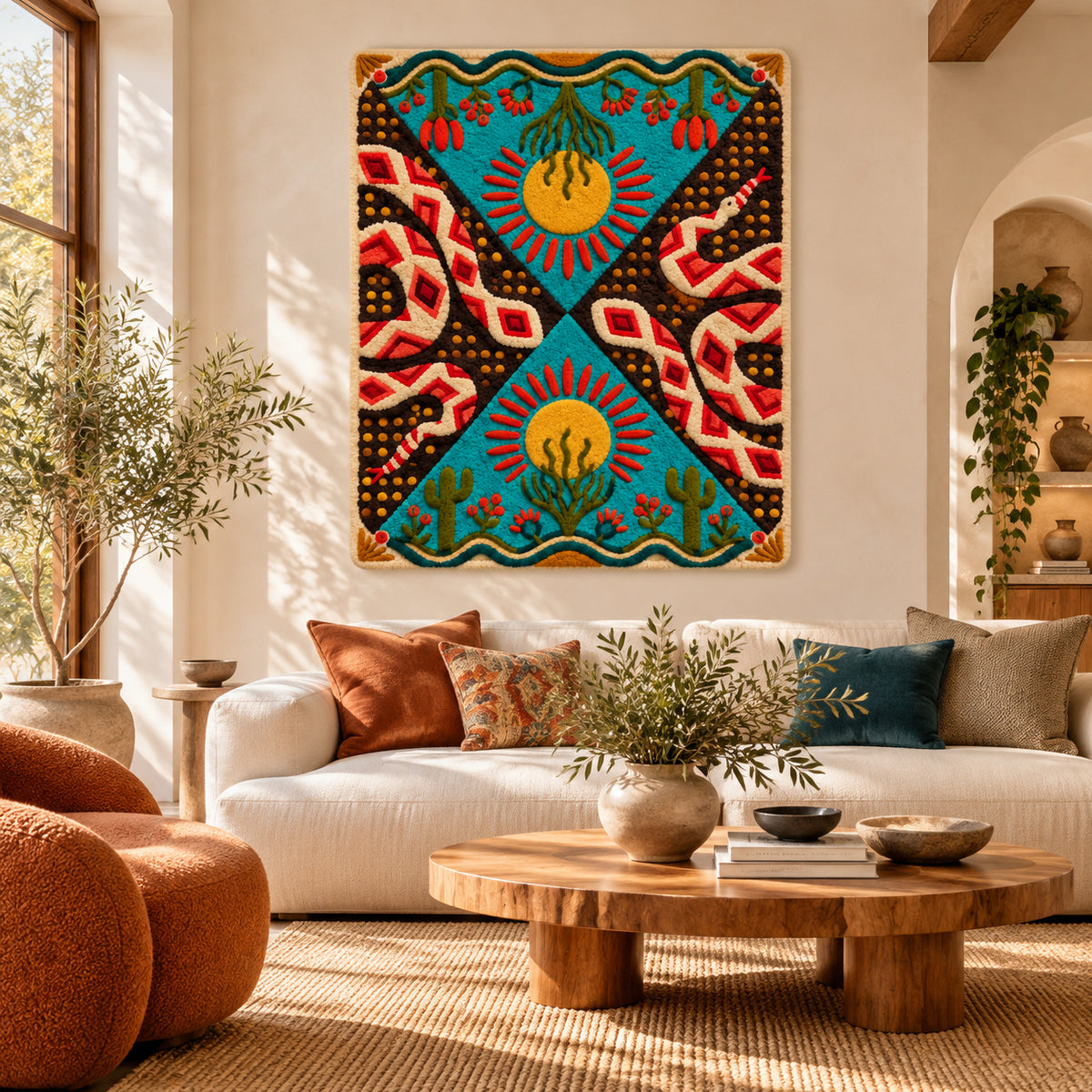 Desert Mirror by Amy Lizzi — room setting
