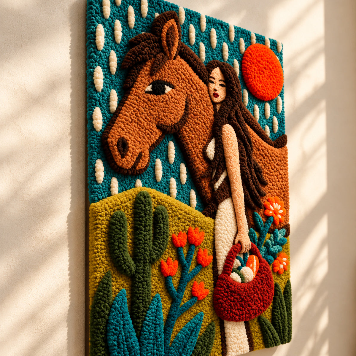 Earth Day by Amy Lizzi — angled relief view