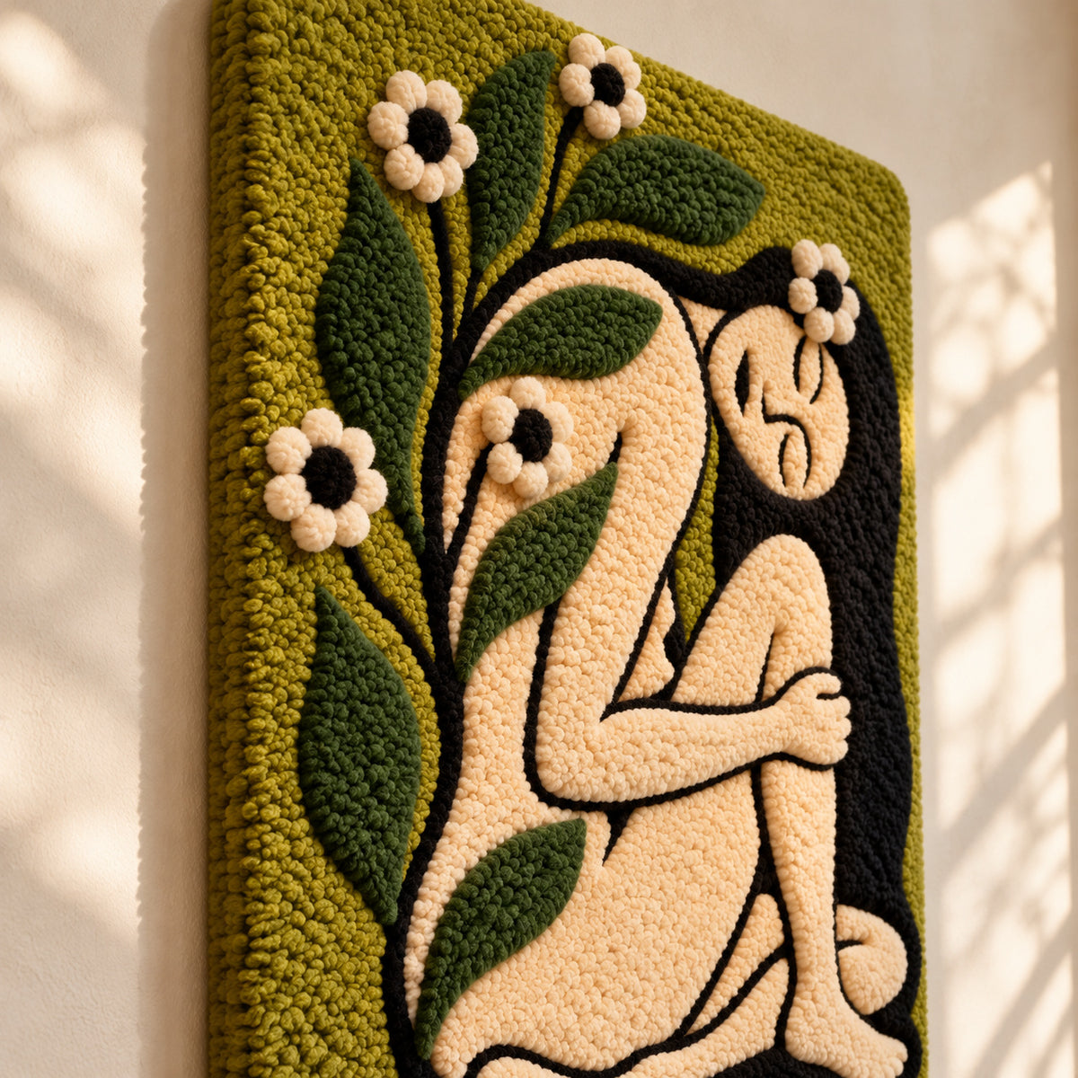 Flower Girl by Amy Lizzi — angled relief view