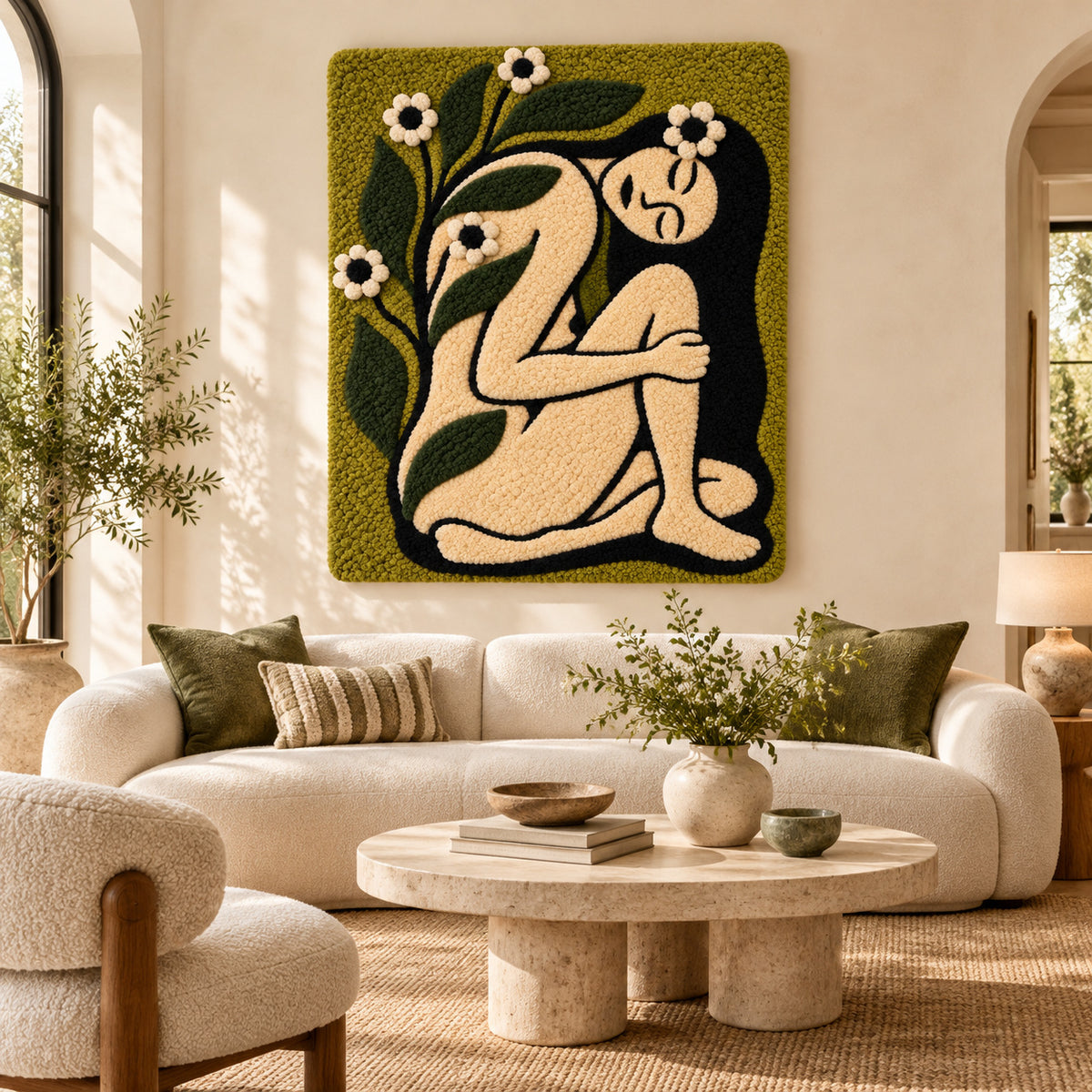 Flower Girl by Amy Lizzi — room setting