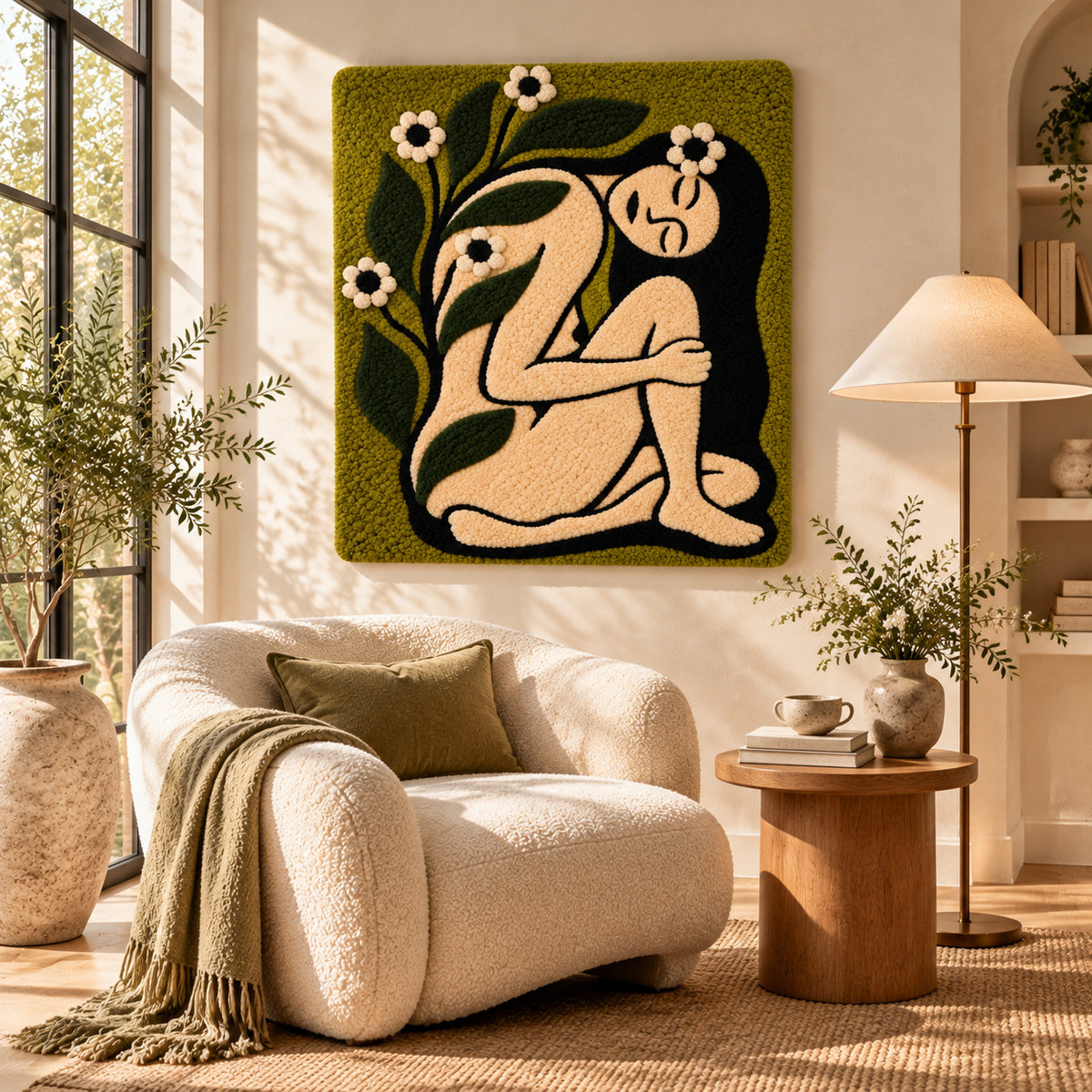 Flower Girl by Amy Lizzi — room setting