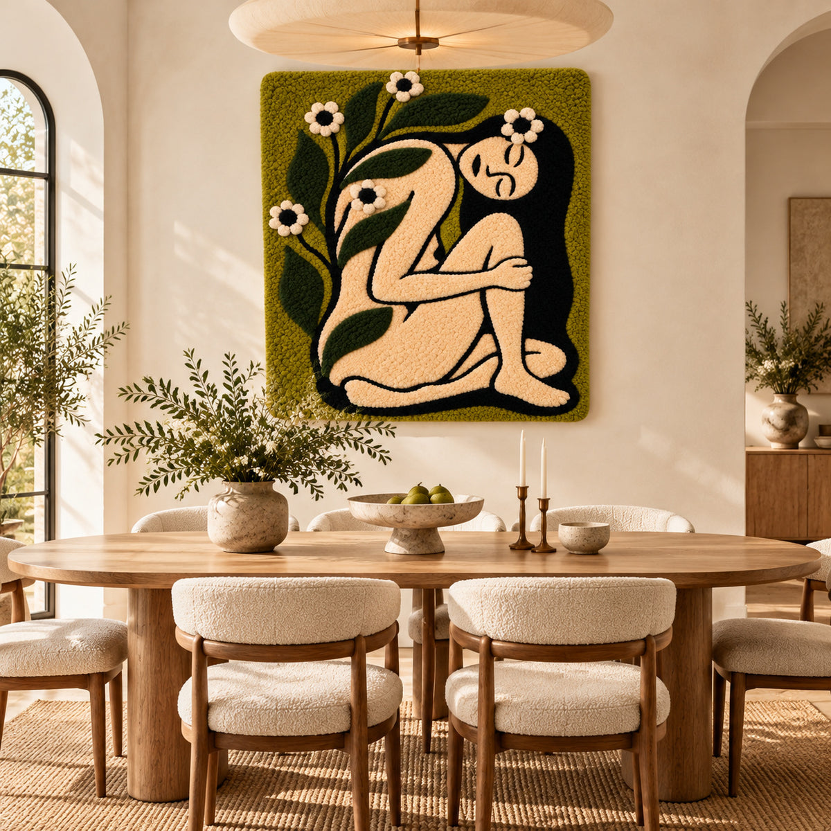 Flower Girl by Amy Lizzi — room setting