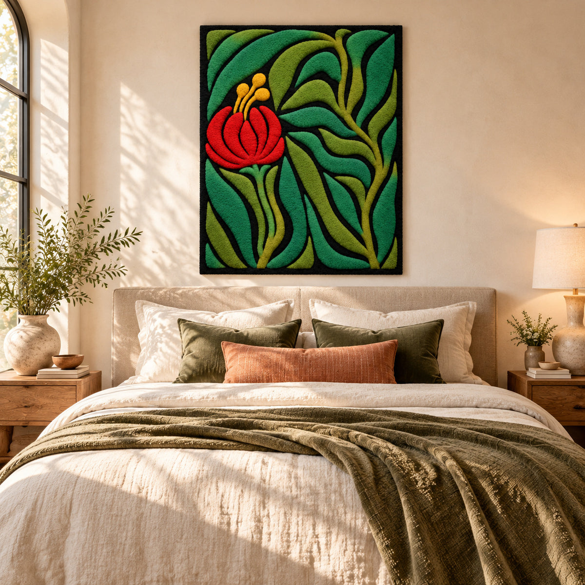 Flowy Flower by Amy Lizzi — room setting