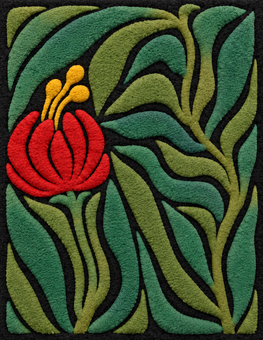 Flowy Flower by Amy Lizzi — Unframed preview