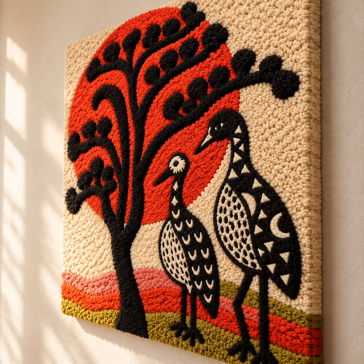 Folk Friends by Amy Lizzi — angled relief view