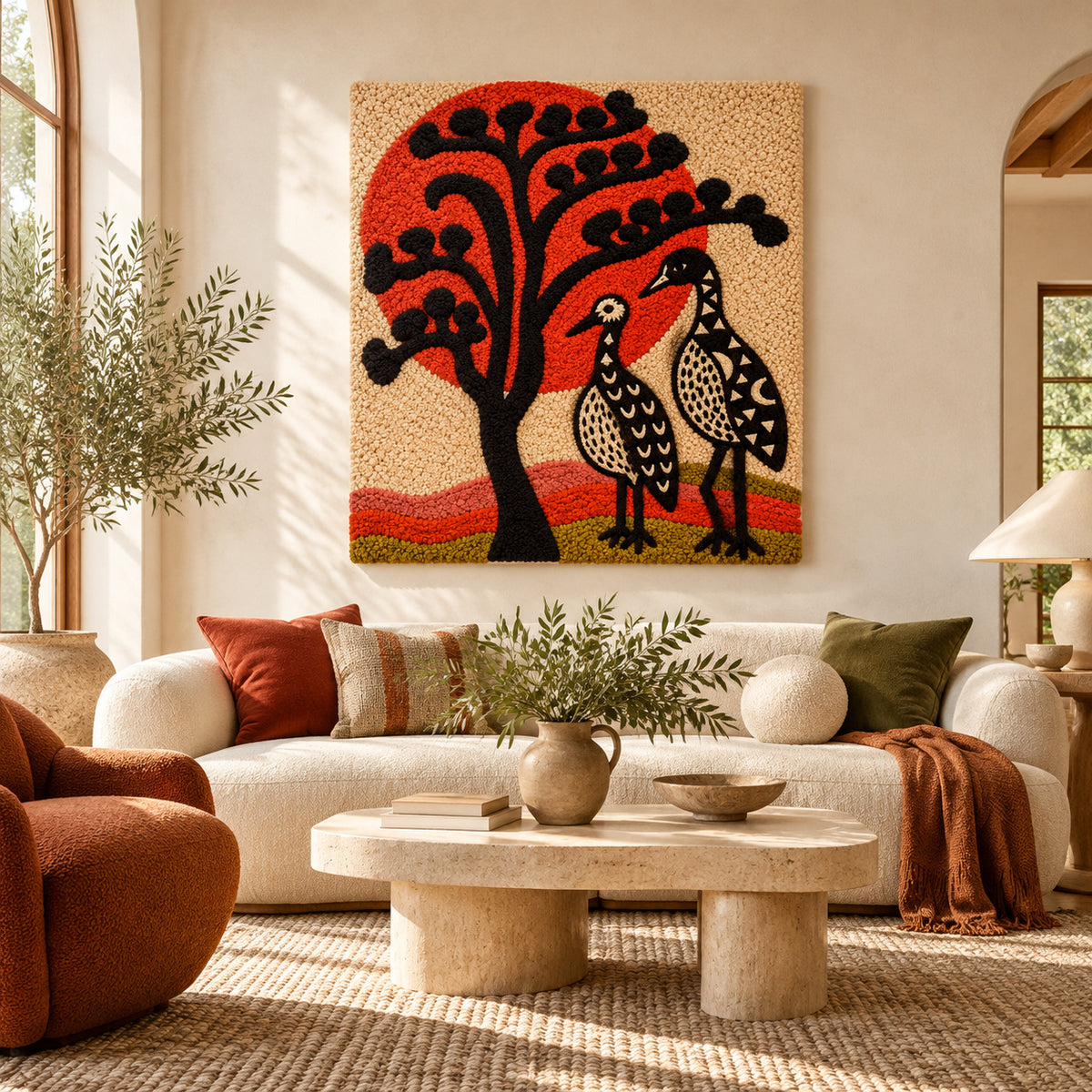 Folk Friends by Amy Lizzi — room setting