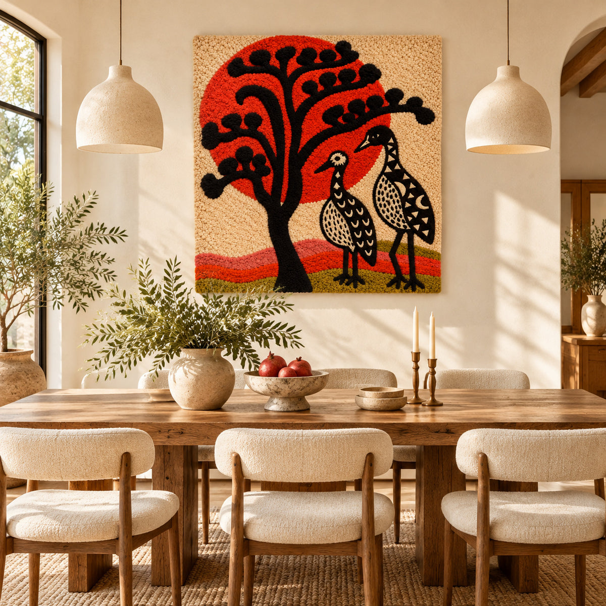 Folk Friends by Amy Lizzi — room setting