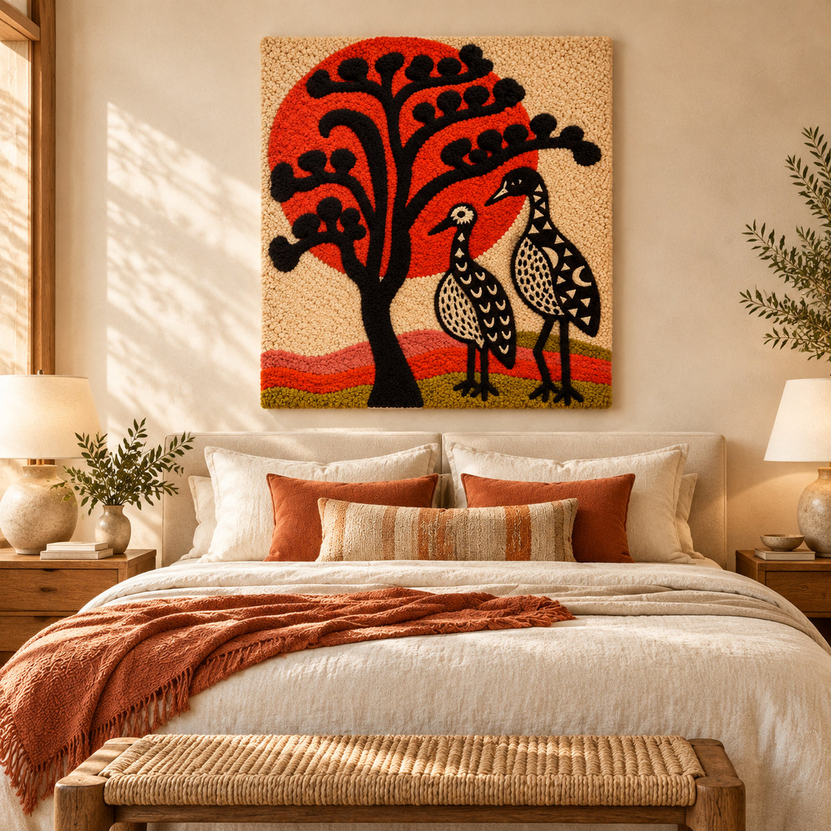 Folk Friends by Amy Lizzi — room setting