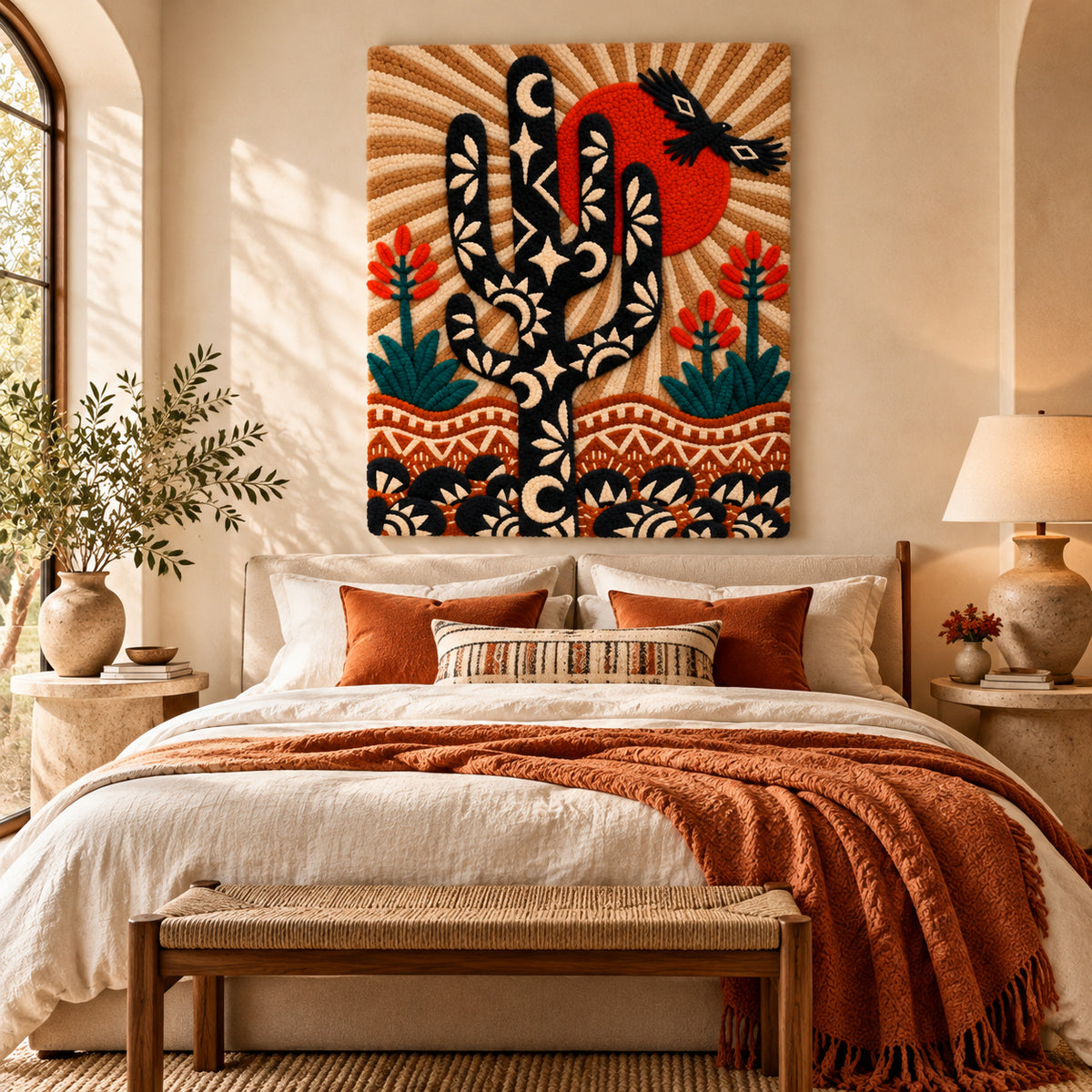 Folk Saguaro by Amy Lizzi — room setting