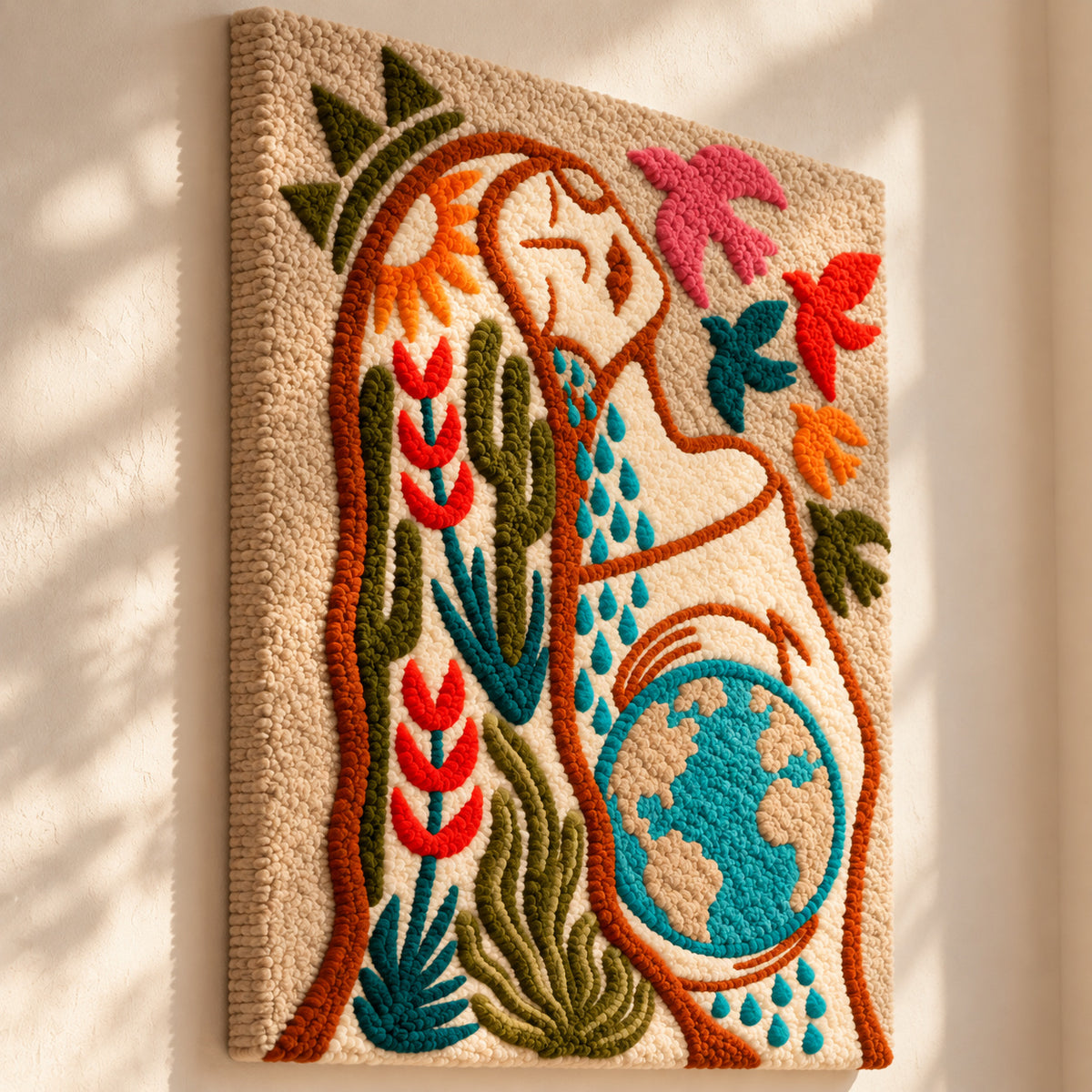 Mother Earth by Amy Lizzi — angled relief view
