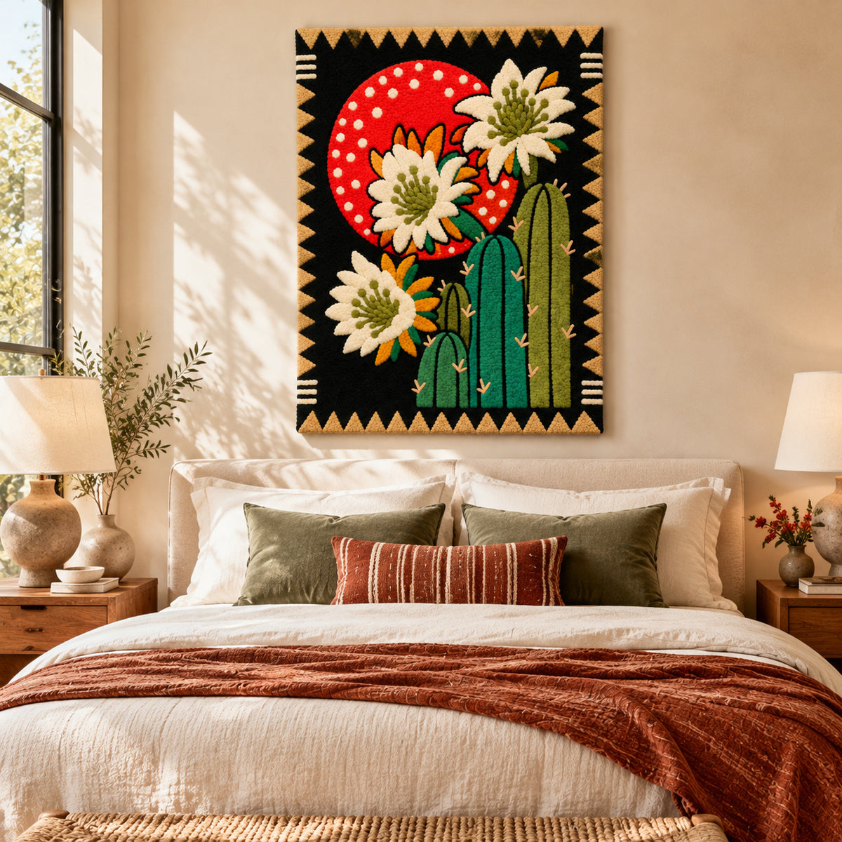 Night Blooming Cactus by Amy Lizzi — room setting