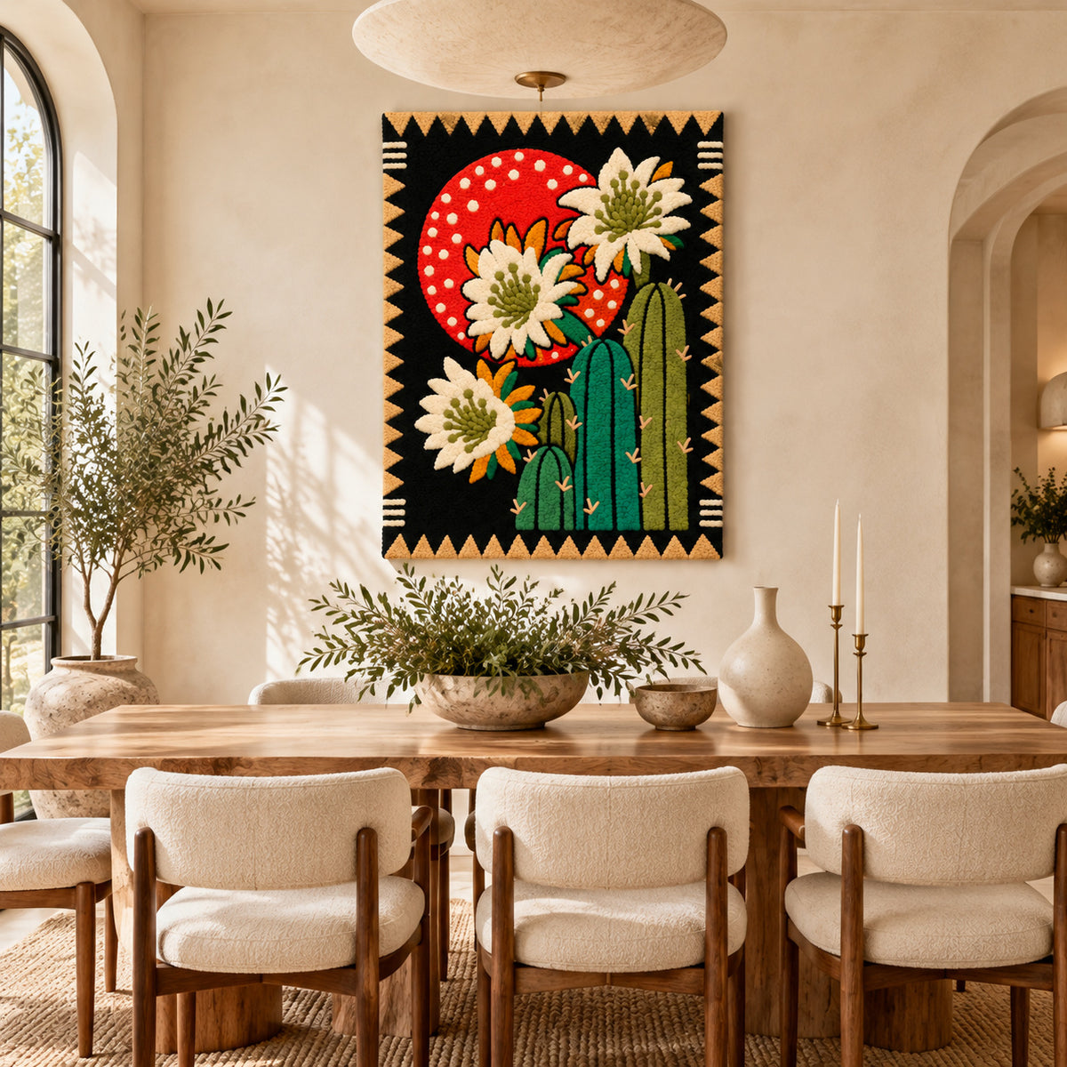 Night Blooming Cactus by Amy Lizzi — room setting