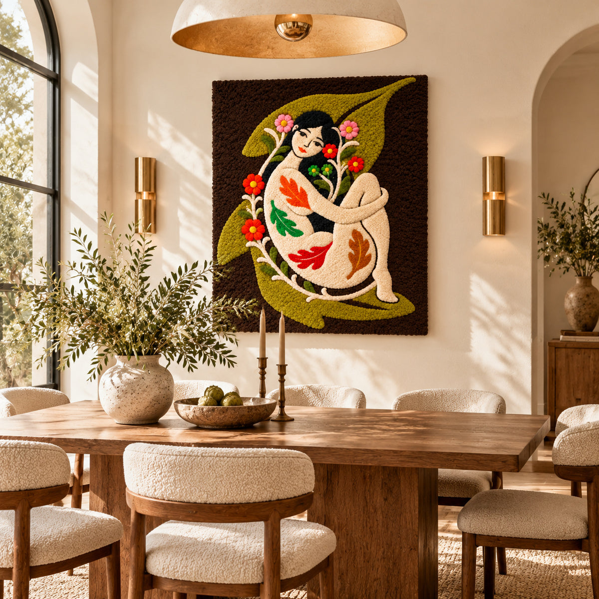 Oak Leaf by Amy Lizzi — room setting
