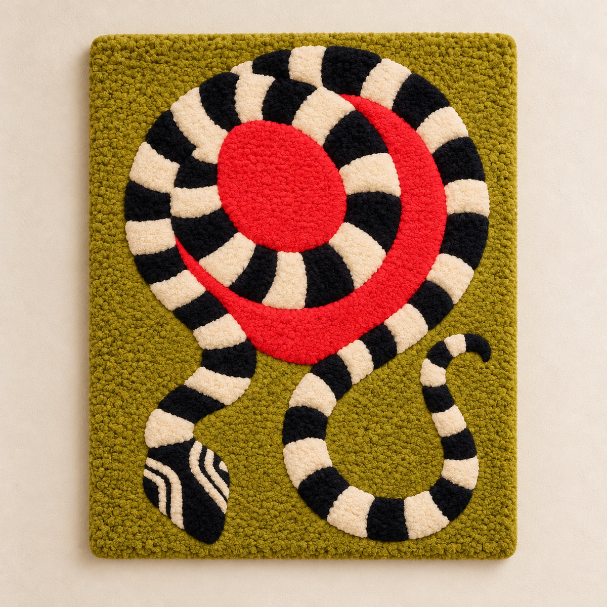 Stripe Snake by Amy Lizzi — full front product view [product-light]