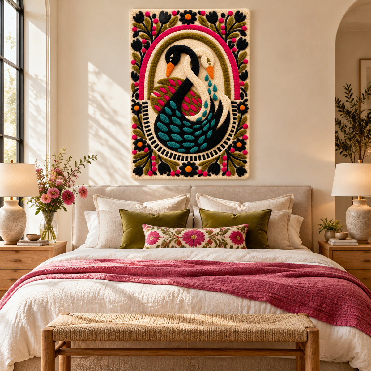 Swan Song by Amy Lizzi — room setting
