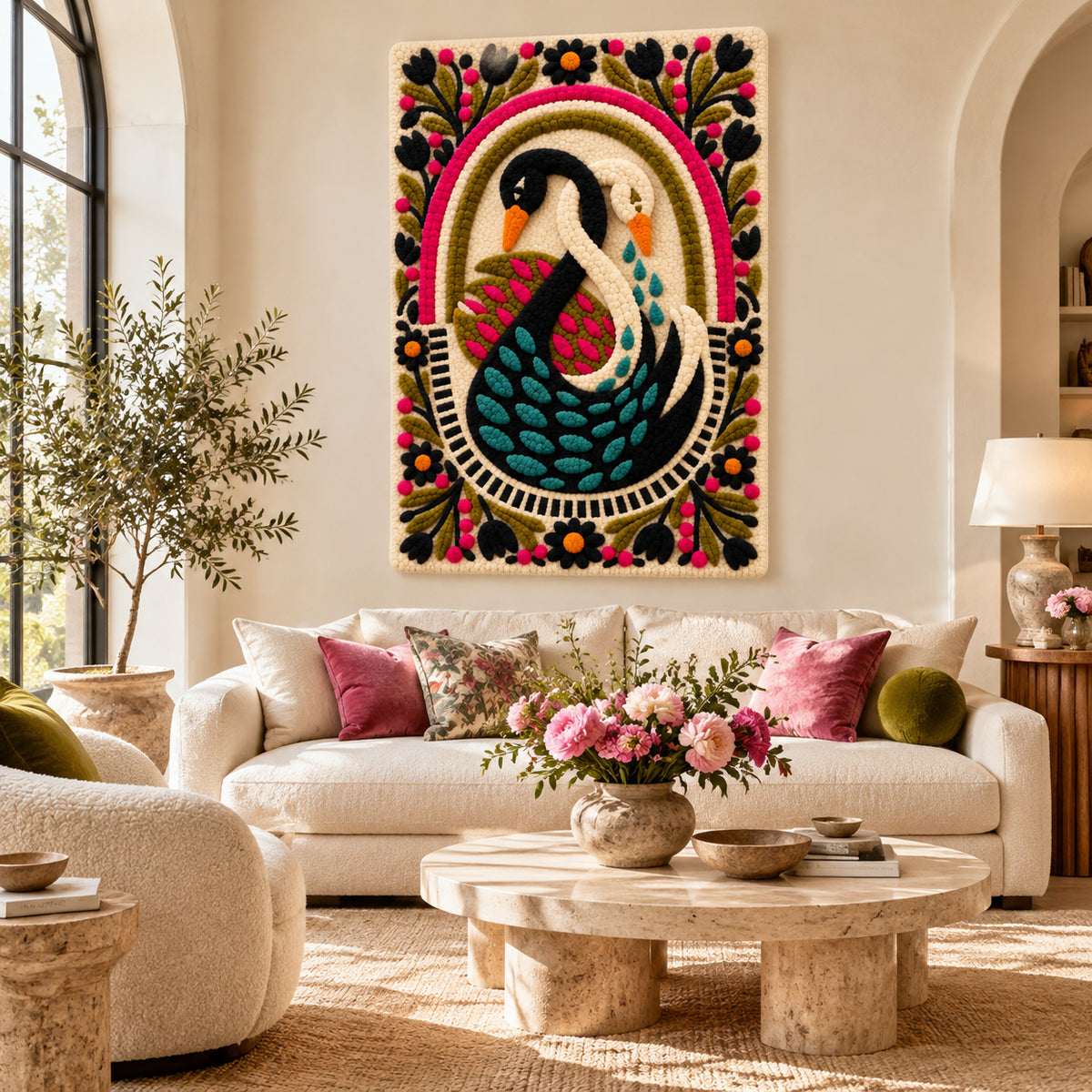 Swan Song by Amy Lizzi — room setting