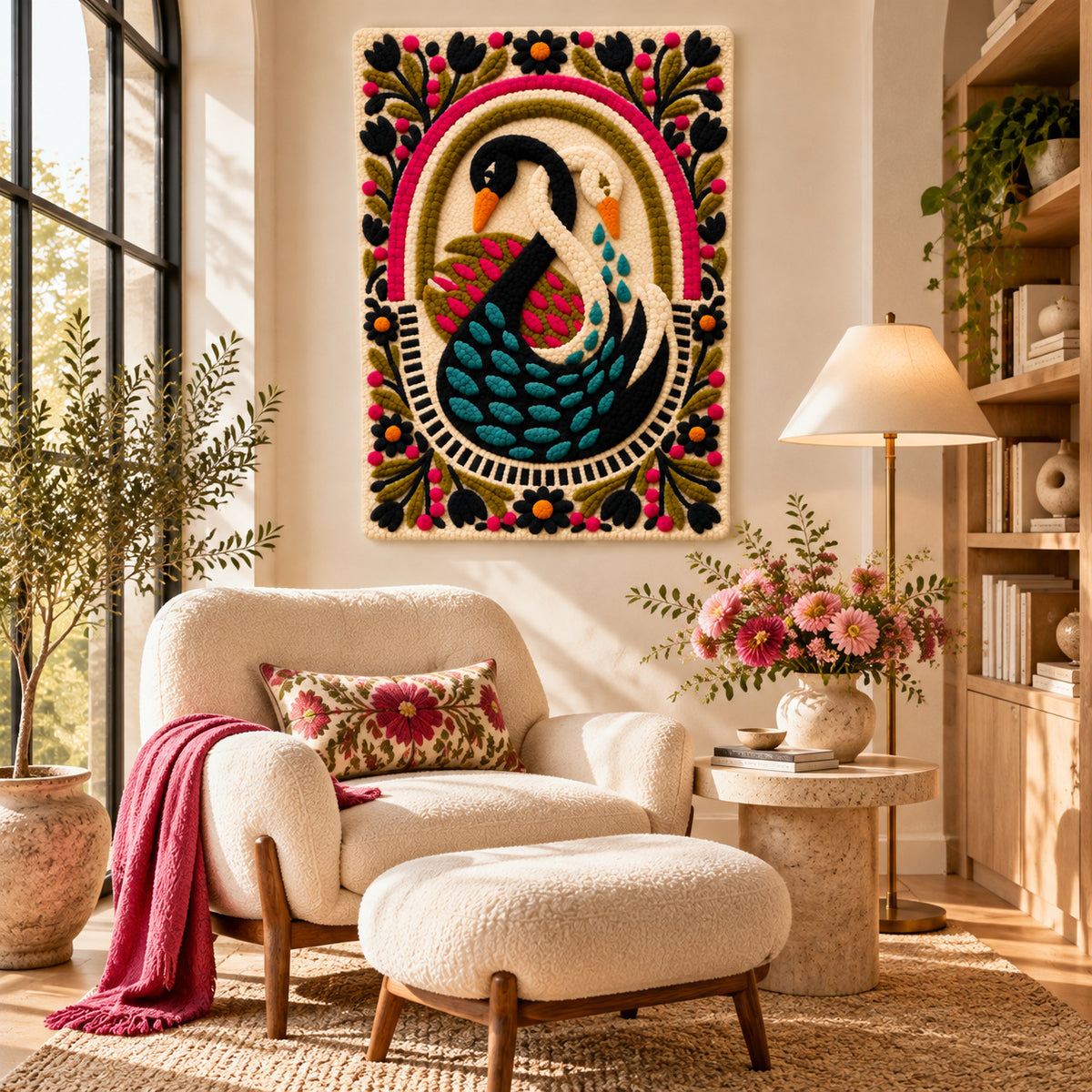 Swan Song by Amy Lizzi — room setting