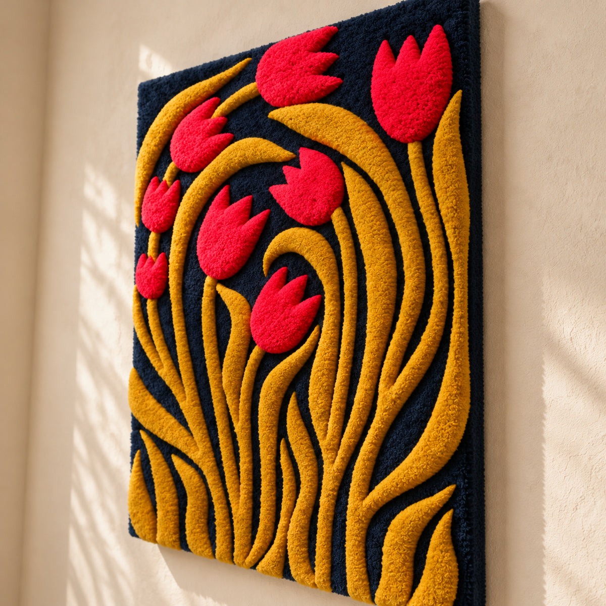Tulips by Amy Lizzi — angled relief view