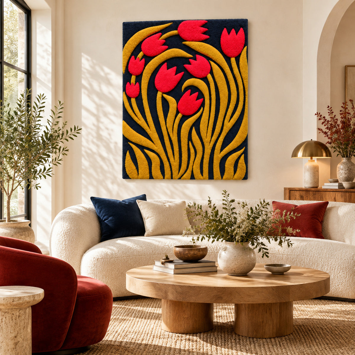 Tulips by Amy Lizzi — room setting