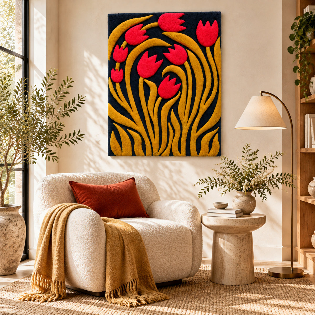 Tulips by Amy Lizzi — room setting