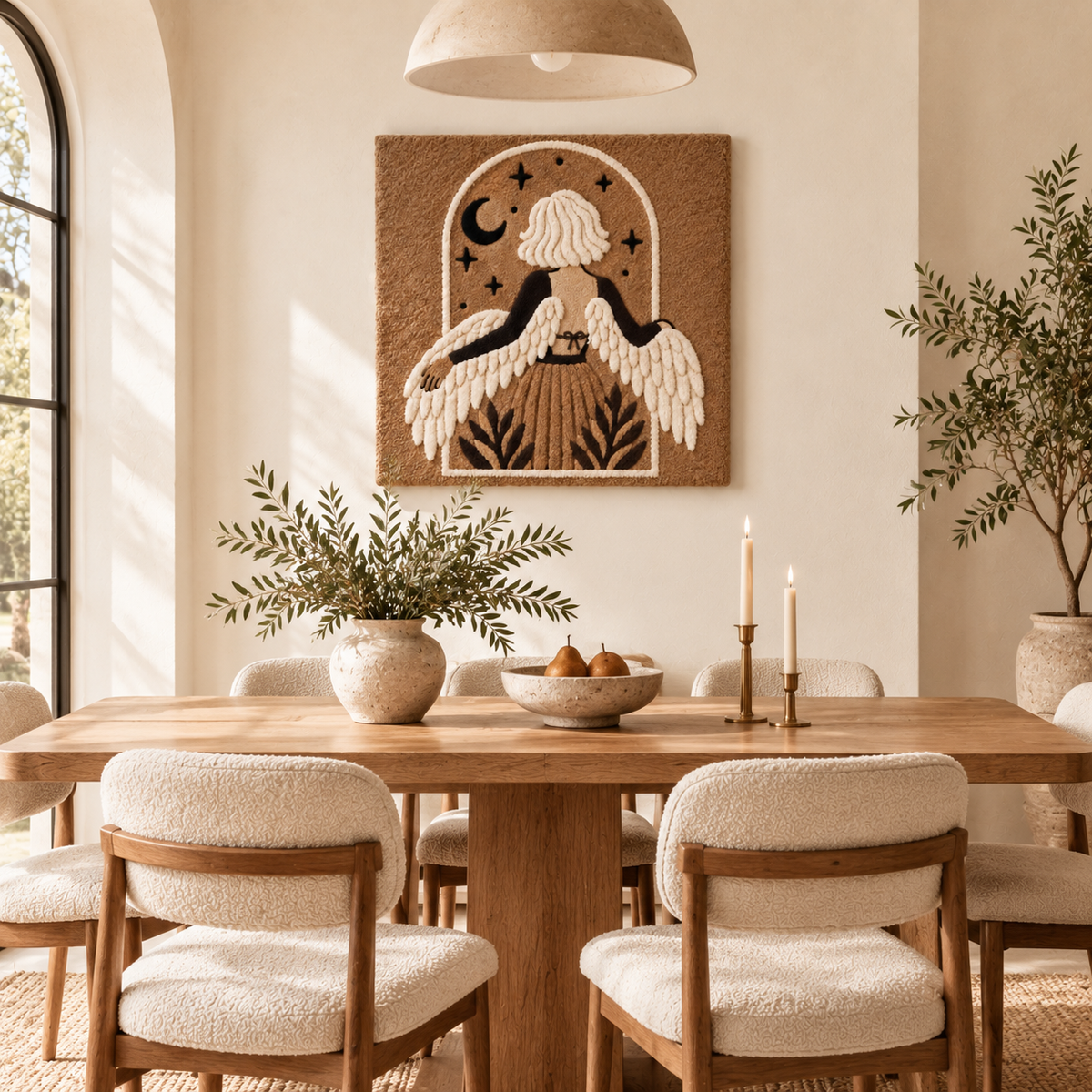 Angel Under a Crescent Moon — room setting 2