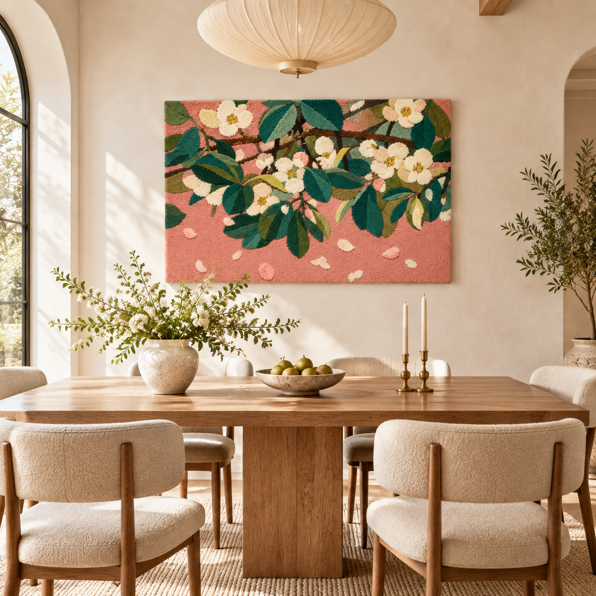 Apple Blossom Confetti — room setting 1