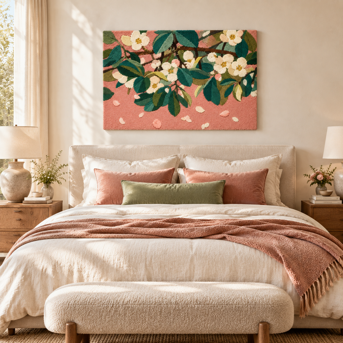 Apple Blossom Confetti — room setting 3