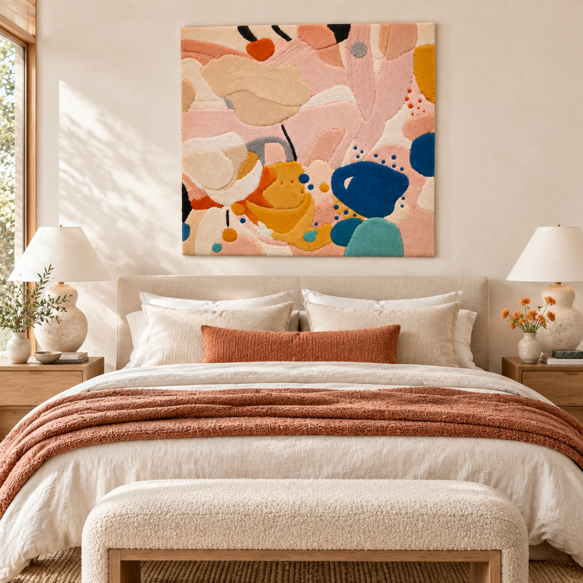 Apricot Cloud Gathering — room setting 1